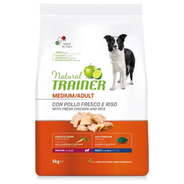 TRAINER CHIEN MEDIUM ADULT 3KG POULET | G-LaSanté