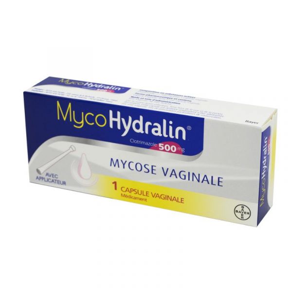 Mycohydralin 500 mg, capsule vaginale