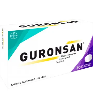 Guronsan Fatigue - 30 comprimés effervescents
