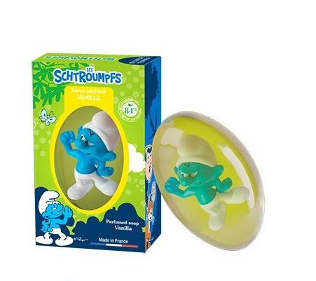 lecomptoirdubainlesschtroumpfssavonparfumevanille80glecomptoirdubain1611279ae1b4f6 | glasanté Le Comptoir Du Bain Les Schtroumpfs Savon Parfumé Vanille 80g | G-LaSanté