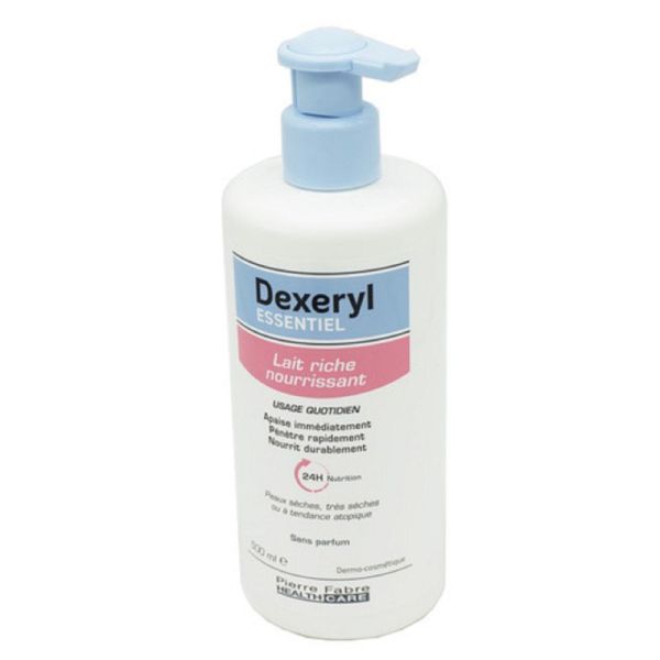 Dexeryl Essentiel Lait riche nourrissant 500ML | G-LaSanté