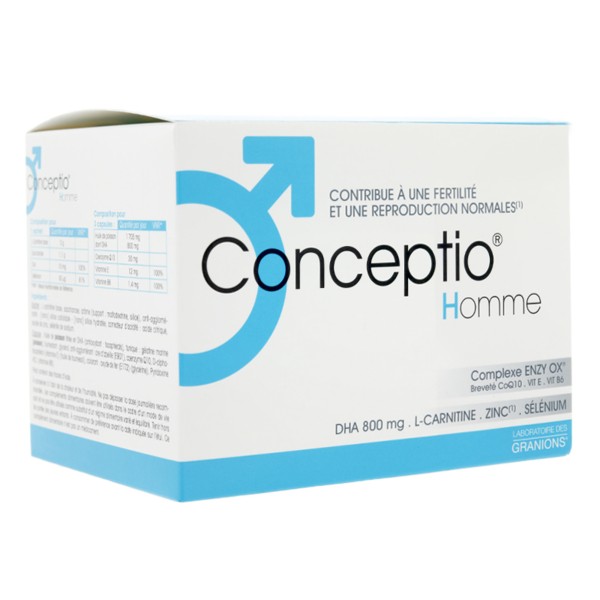 Conceptio homme – 90 capsules + 30 sachets