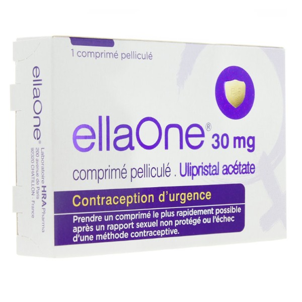Ellaone 30 mg, comprimé pelliculé | G-LASANTE