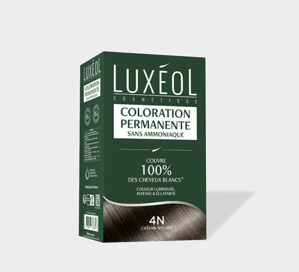 luxeol colorant permanente 4N chatain naturel | G-LaSanté