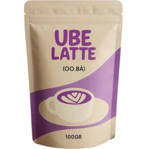 Ube Latte | G-LaSanté