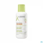 Bottle of A-DERMA Exomega Control emollient cream for dry, atopic-prone skin (400 ml) with green cap, white label. | G-LaSanté