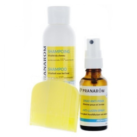 AROMAPOUX Traitement anti-poux Spray Bio + Peigne - Pharma